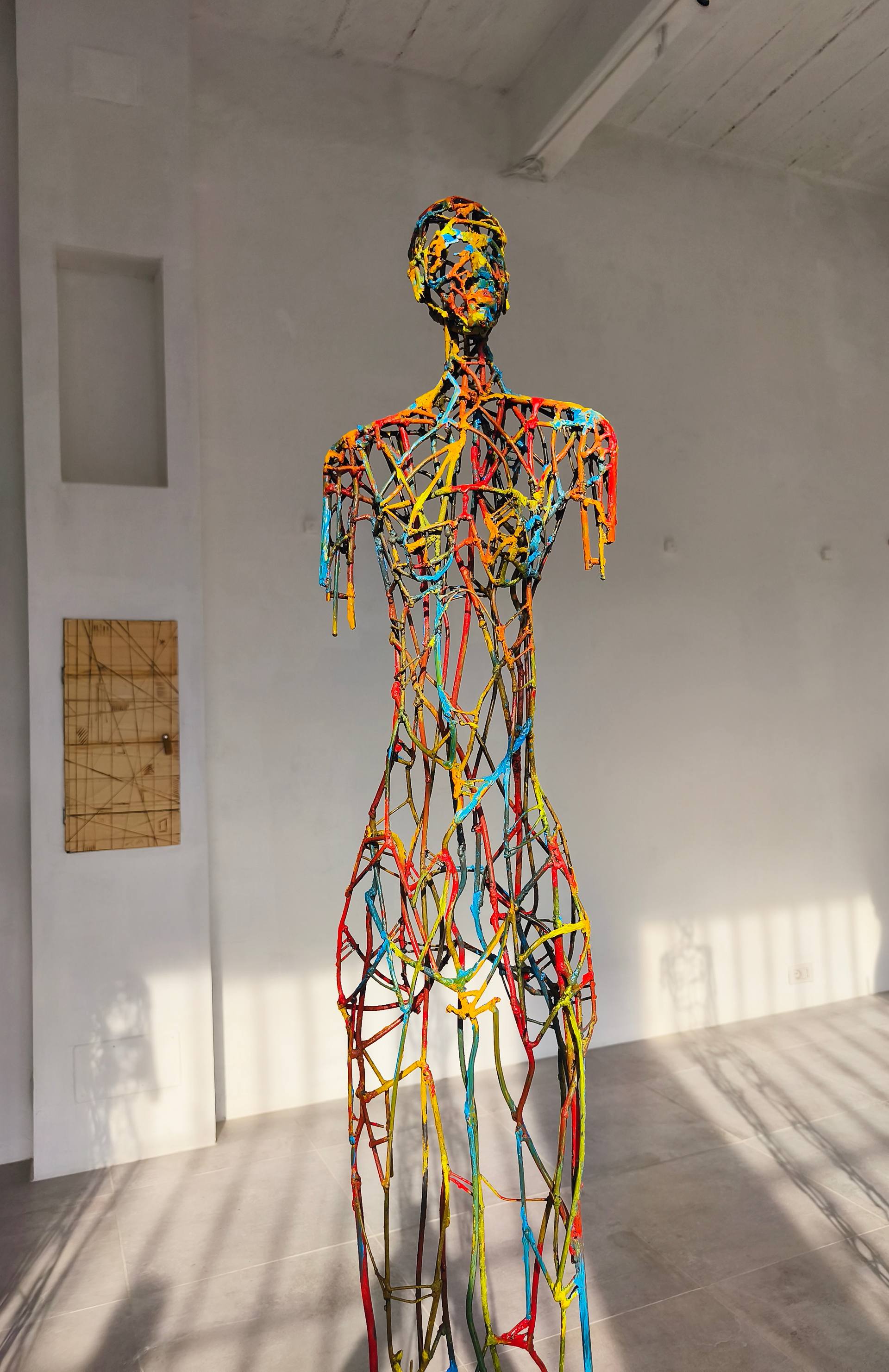Andromeda and the visible spectrum (Star woman) Sculpture by