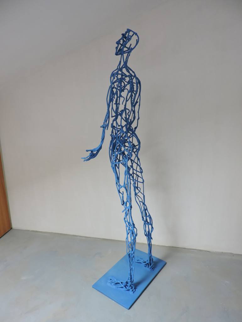 Original Figurative Men Sculpture by Michele Rizzi