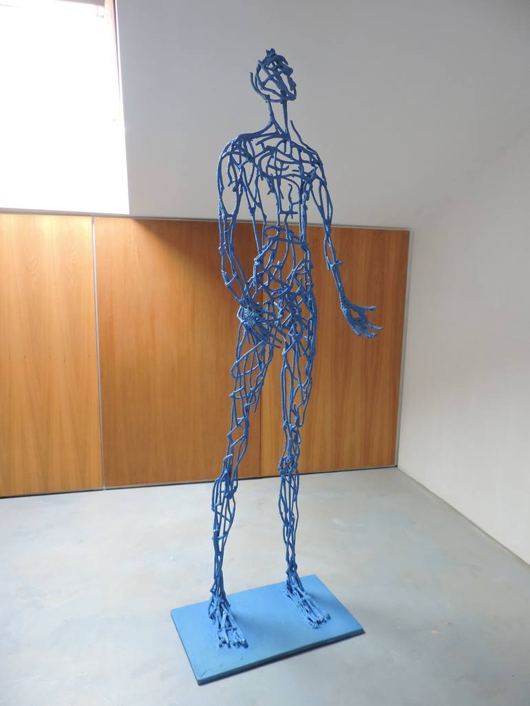 Original Figurative Men Sculpture by Michele Rizzi