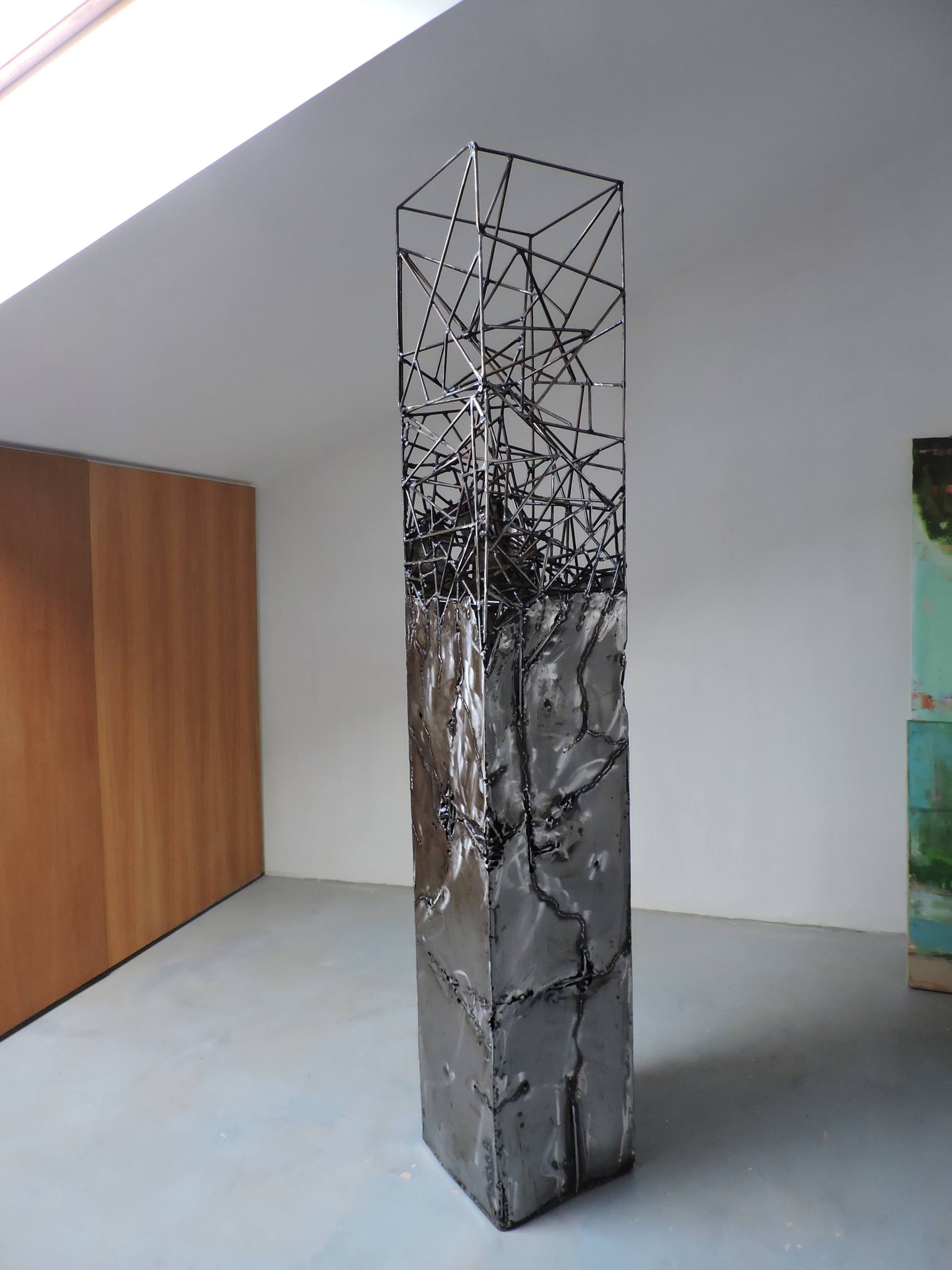 Saatchi Art Artist Michele Rizzi; Sculpture, “Geometric Dolmen ( organic future)” #art