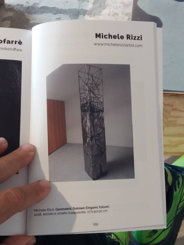 Original Geometric Sculpture by Michele Rizzi