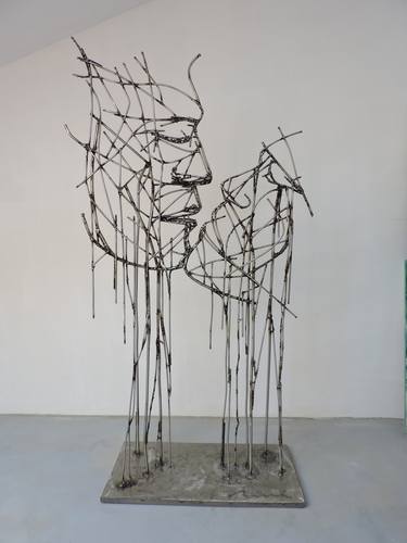Original Love Sculpture by Michele Rizzi