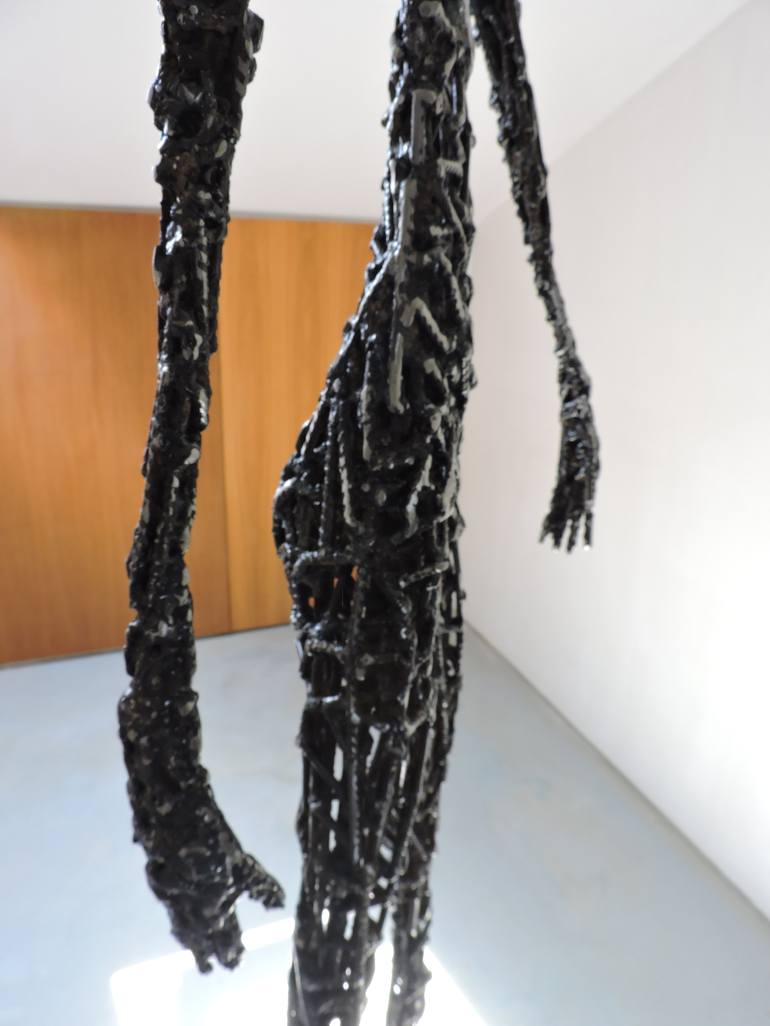 Original Expressionism Men Sculpture by Michele Rizzi