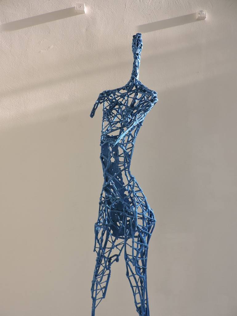Original Expressionism Women Sculpture by Michele Rizzi