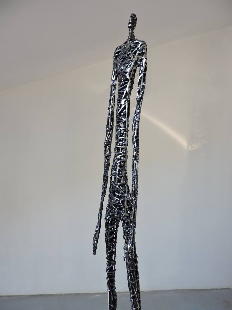 Original Expressionism Men Sculpture by Michele Rizzi