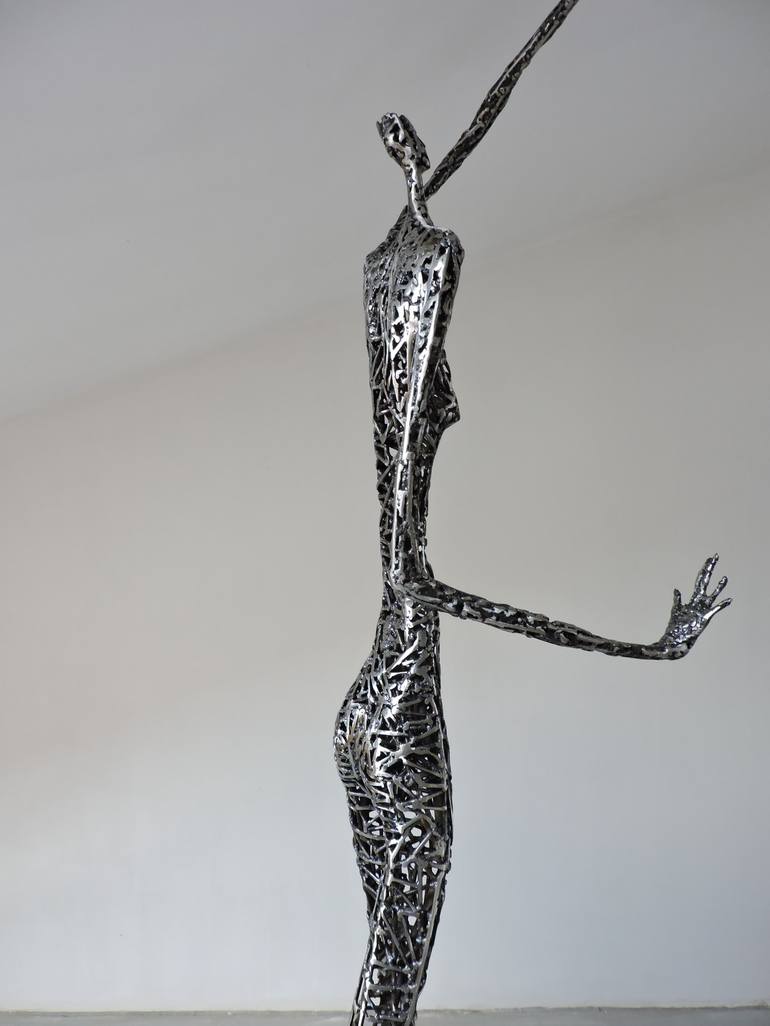 Original Expressionism Women Sculpture by Michele Rizzi