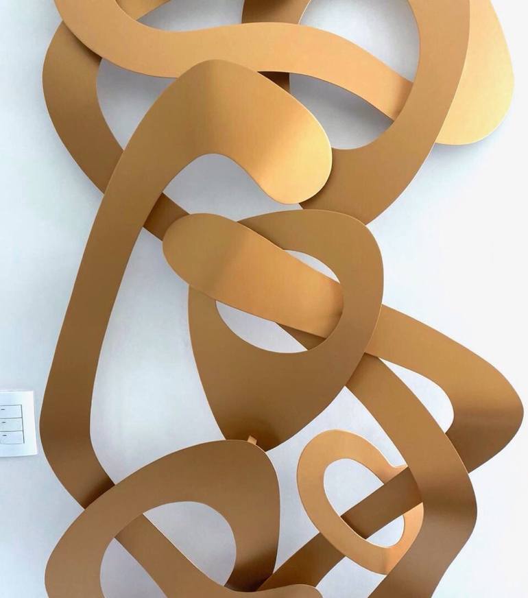 Original Abstract Expressionism Abstract Sculpture by paulo de tarso