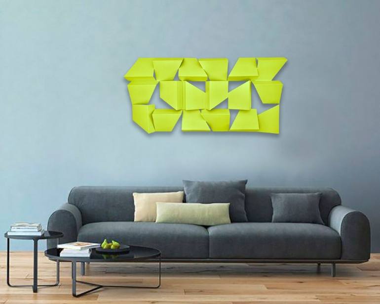 Original Abstract Sculpture by Paulo De Tarso