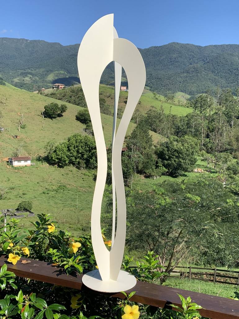 Original Abstract Sculpture by Paulo De Tarso