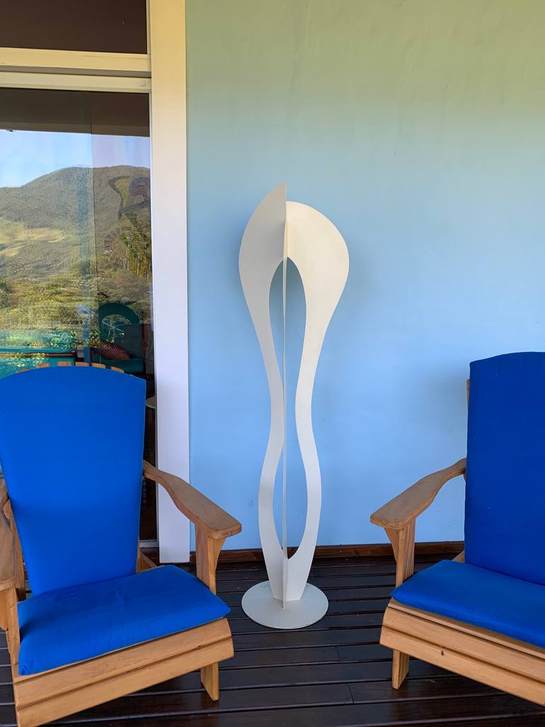 Original Abstract Sculpture by Paulo De Tarso