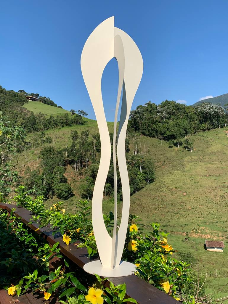 Original Abstract Sculpture by Paulo De Tarso