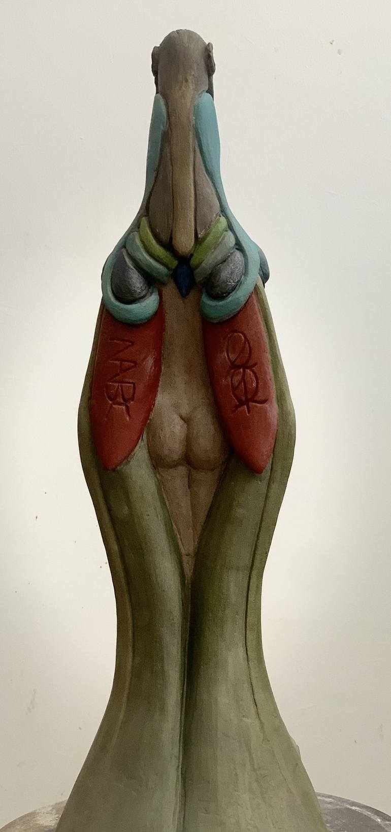 Print of Art Deco Erotic Sculpture by Nanda Stössel