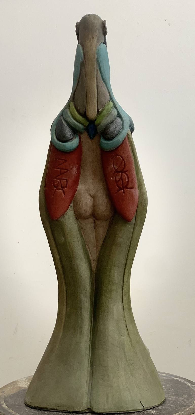 Original Erotic Sculpture by Nanda Stössel