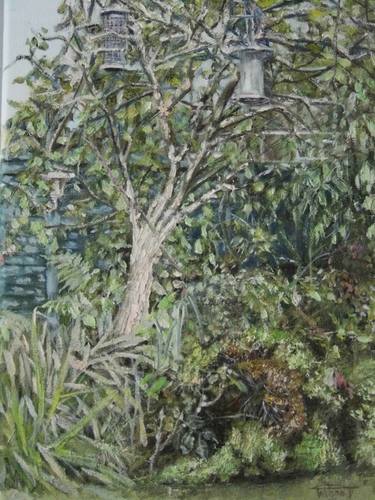 Original Realism Garden Paintings by Tatiana Wilson