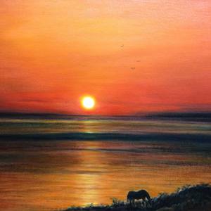 Sunset in Crete