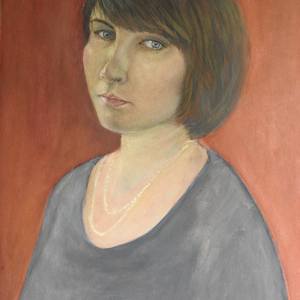 my self portrait of artist T.Wilson