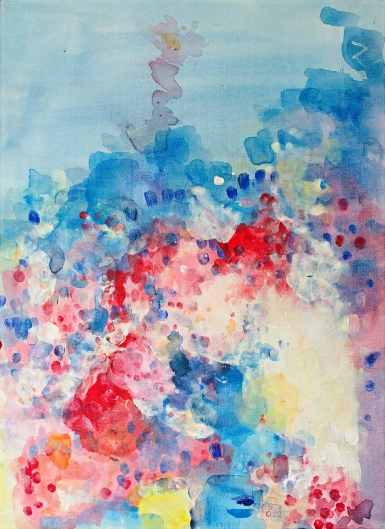 Original Abstract Painting by Martin Navratil