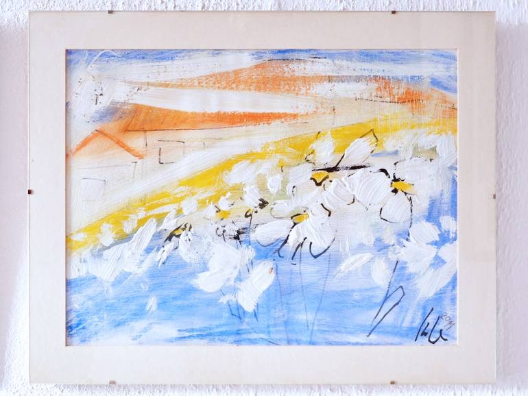 Original Expressionism Landscape Painting by Martin Navratil
