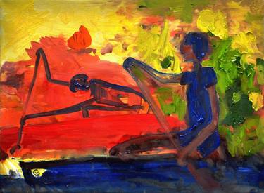 Print of Expressionism Sports Paintings by Martin Navratil