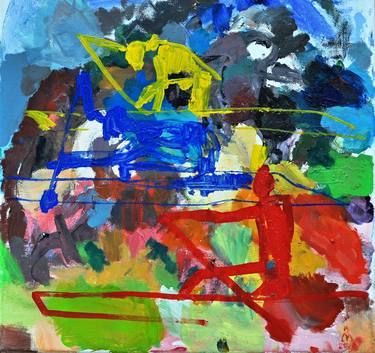 Print of Abstract Sport Paintings by Martin Navratil