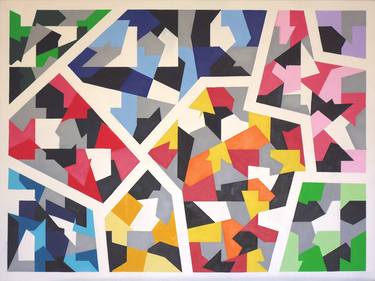 Print of Abstract Patterns Paintings by Nathan Lovick