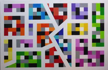 Print of Geometric Paintings by Nathan Lovick