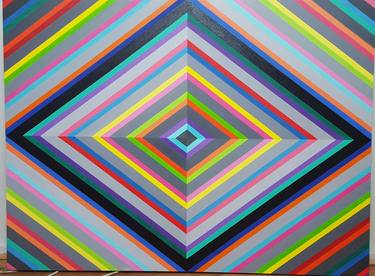 Print of Abstract Geometric Paintings by Nathan Lovick