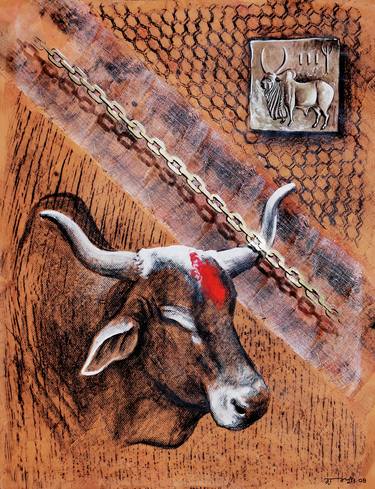 Print of Abstract Animal Paintings by gurpreet artist