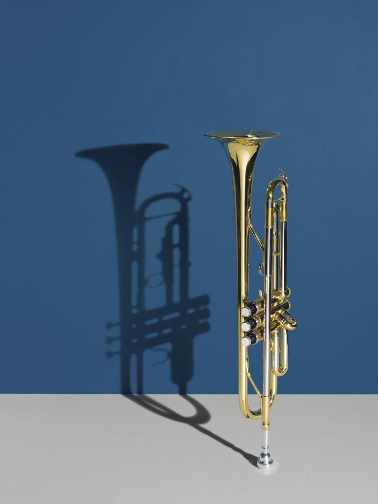 Jazz trumpet. Edition 1 of 10, Lambda print semigloss Photography by  VIEILLE Gregoire