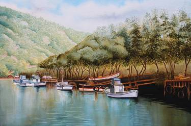 Original Water Paintings by Cafer Arslan