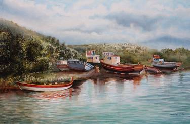 Original Nature Paintings by Cafer Arslan