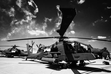 RNLAF Longbow Apache AH-64D helicopter on static display RIAT thumb