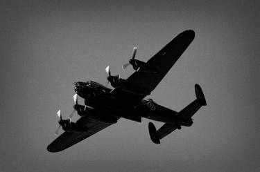 RAF BBMF Lancaster B1 in flight thumb