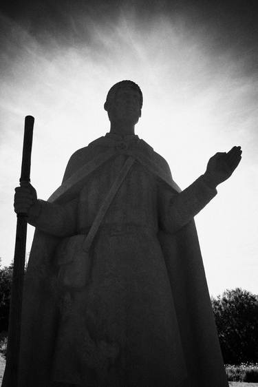 st patrick statue lough derg ireland thumb