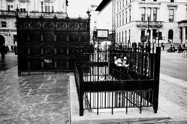 st vincent place underground and automatic public toilets glasgow scotland uk Photography by Joe