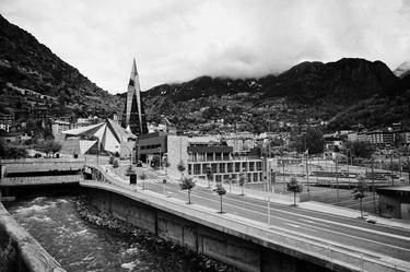 gran valira river flowing through andorra la vella andorra thumb