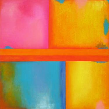 Original Abstract Expressionism Abstract Paintings by Petra Lang