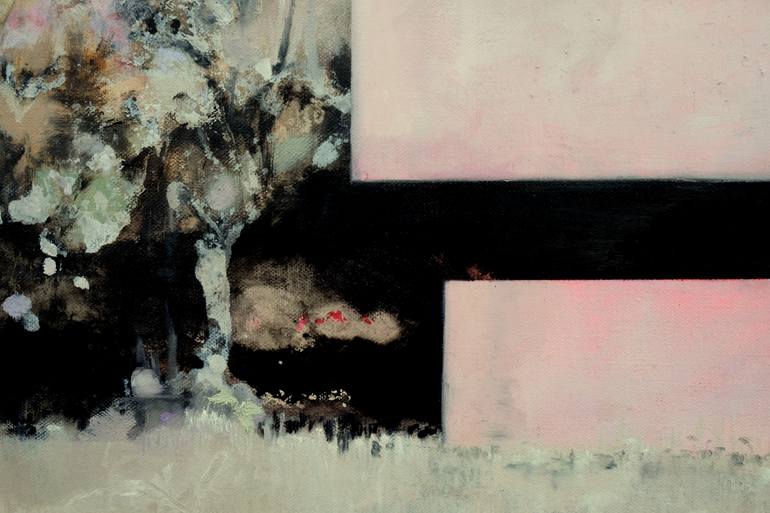 Original Expressionism Architecture Painting by Carola Schapals