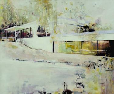 Print of Modern Architecture Paintings by Carola Schapals