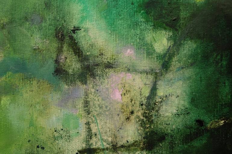 Original Abstract Expressionism Nature Painting by Carola Schapals