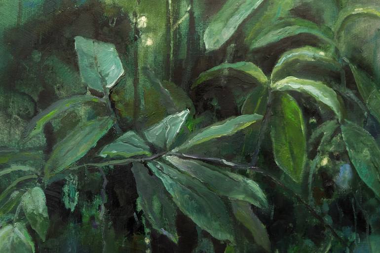 Original Abstract Expressionism Nature Painting by Carola Schapals