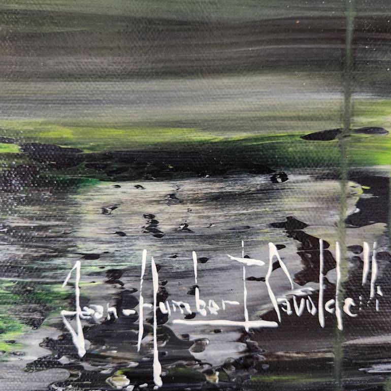 Original Abstract Landscape Painting by jean-humbert savoldelli