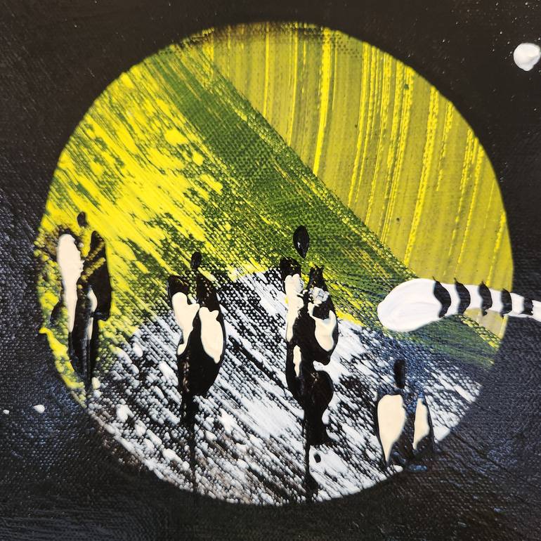 Original Abstract Painting by Jean-Humbert Savoldelli