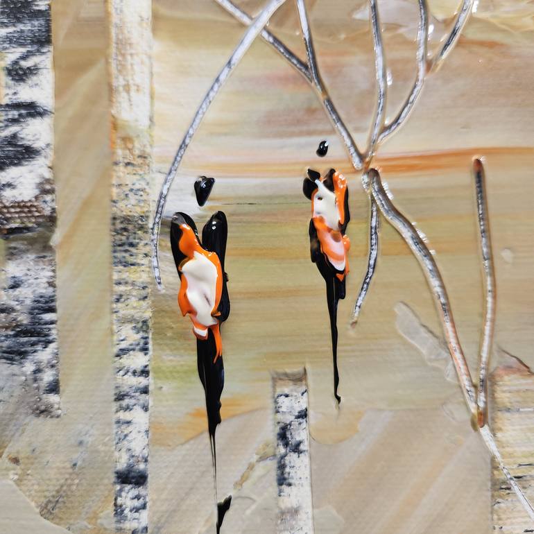 Original Abstract Landscape Painting by Jean-Humbert Savoldelli