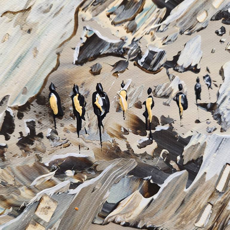 Original Expressionism Architecture Painting by Jean-Humbert Savoldelli