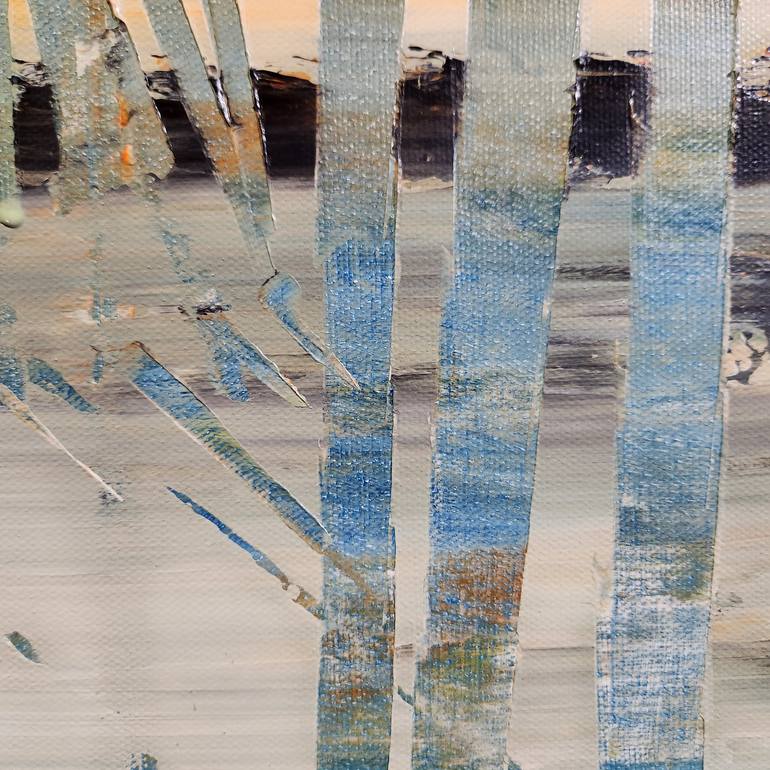 Original Abstract Landscape Painting by Jean-Humbert Savoldelli