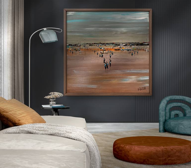 Original Figurative Landscape Painting by Jean-Humbert Savoldelli