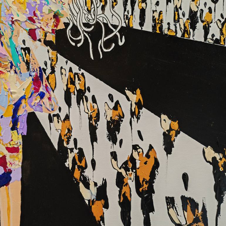 Original Figurative Fashion Painting by Jean-Humbert Savoldelli