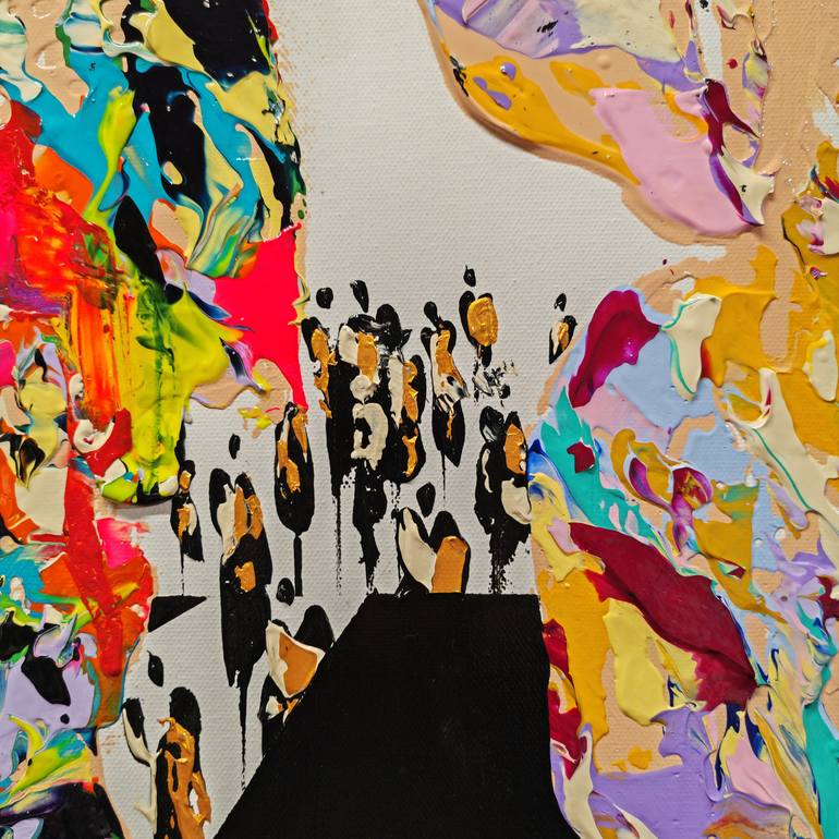 Original Figurative Fashion Painting by Jean-Humbert Savoldelli