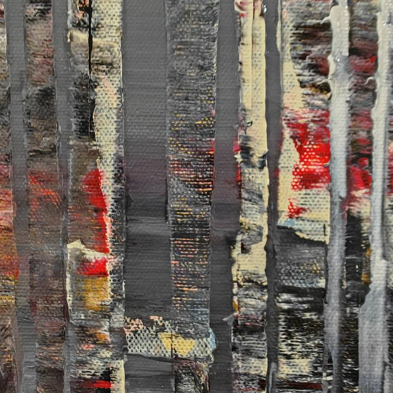 Original Abstract Expressionism Abstract Painting by Jean-Humbert Savoldelli